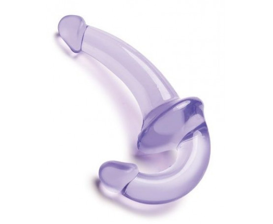 Фиолетовый безремневой страпон Strapless Strap-On