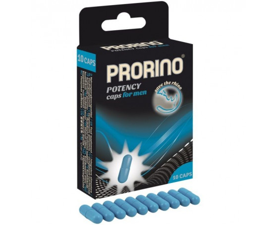 БАД для мужчин ero black line PRORINO Potency Caps for men - 10 капсул