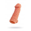 Насадка на фаллос с бугорками Cock Sleeve 004 Size M - 15,6 см.