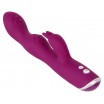 Фиолетовый вибратор A   G-Spot Rabbit Vibrator для стимуляции зон G и A - 23,6 см.