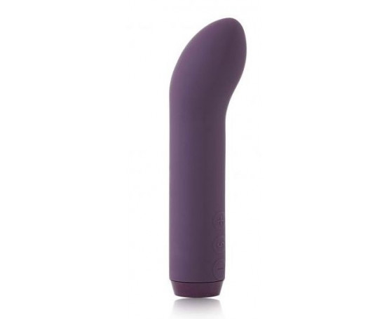 Фиолетовый мини-вибратор G-Spot Bullet - 11,4 см.