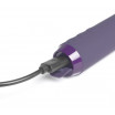 Фиолетовый мини-вибратор G-Spot Bullet - 11,4 см.