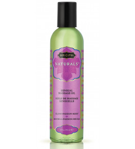 Массажное масло Naturals Island Passion Berry с ароматом тропических фруктов - 236 мл.