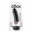 Чёрный фаллоимитатор 8  Cock - 20,3 см.