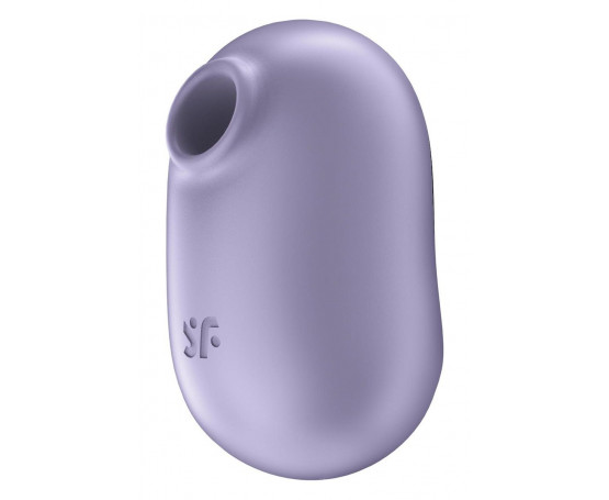 Сиреневый вакуумный вибростимулятор клитора Satisfyer Pro To Go 2