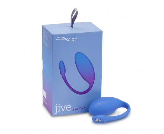 Голубое виброяйцо со смарт-управлением We-Vibe Jive