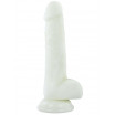 Светящийся в темноте фаллоимитатор 7 Inch Lumino Play Silicone Dildo - 18 см.