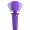 Фиолетовый вибромассажер Rechargeable Power Wand