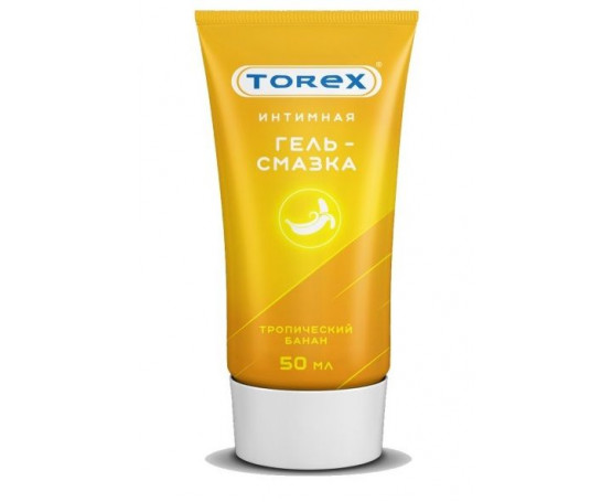 Смазка на водной основе TOREX  Тропический банан  - 50 мл.