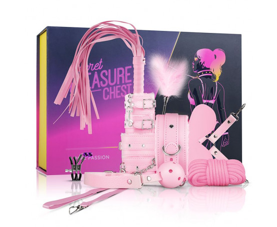 Розовый эротический набор Pink Pleasure