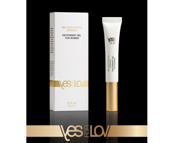 Возбуждающий интимный гель для женщин EXCITEMENT GEL FOR WOMEN - 10 гр.