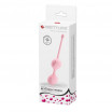 Нежно-розовые вагинальные шарики Kegel Tighten Up I