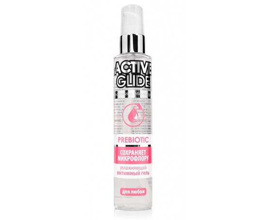 Увлажняющий интимный гель Active Glide Prebiotic - 100 гр.