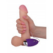 Телесный вибромассажёр-реалистик BEST COCK 6  - 19 см.