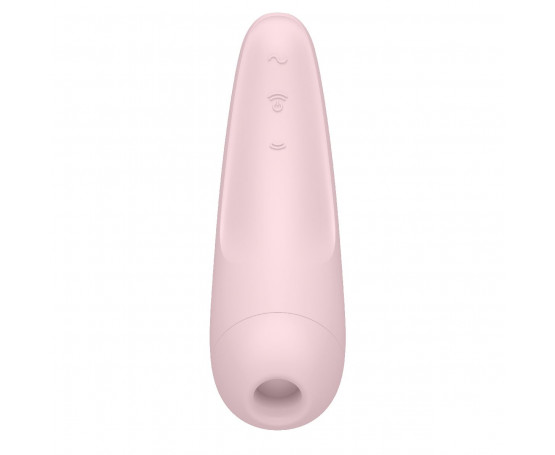 Розовый вакуум-волновой стимулятор Satisfyer Curvy 2+