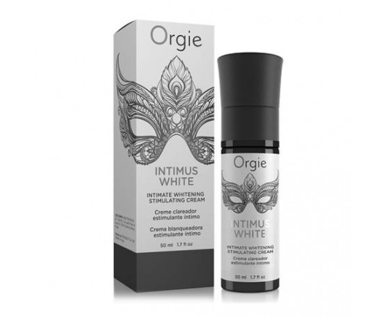 Осветляющий и стимулирующий крем Orgie Intimus White для интимных зон - 50 мл.