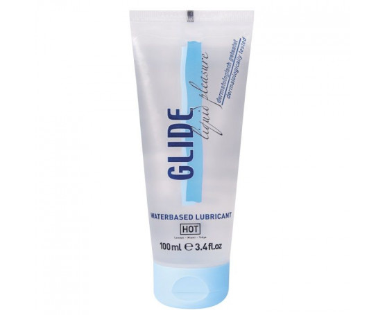 Интимная смазка на водной основе Glide - 100 мл.