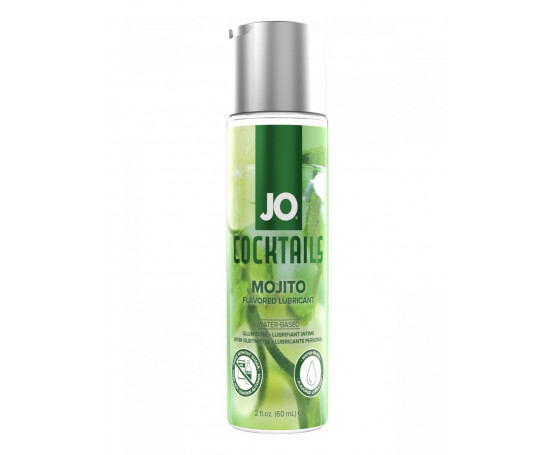 Вкусовой лубрикант на водной основе JO Cocktails Mojito - 60 мл.