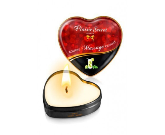 Массажная свеча с ароматом мохито Bougie Massage Candle - 35 мл.