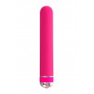 Розовый нереалистичный вибратор Mastick - 18 см.