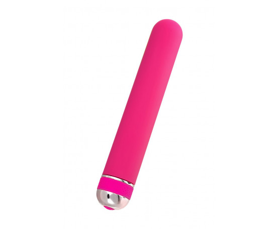 Розовый нереалистичный вибратор Mastick - 18 см.