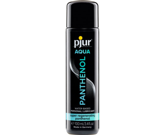 Лубрикант на водной основе с пантенолом pjur AQUA Panthenol - 100 мл.