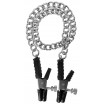Зажимы на соски Block Busters Nipple Clamps с цепью