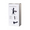 Черный фаллос на присоске Silicone Bendable Dildo L - 19 см.