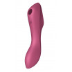 Малиновый вакуум-волновой вибростимулятор Satisfyer Curvy Trinity 3