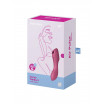 Малиновый вакуум-волновой вибростимулятор Satisfyer Curvy Trinity 3
