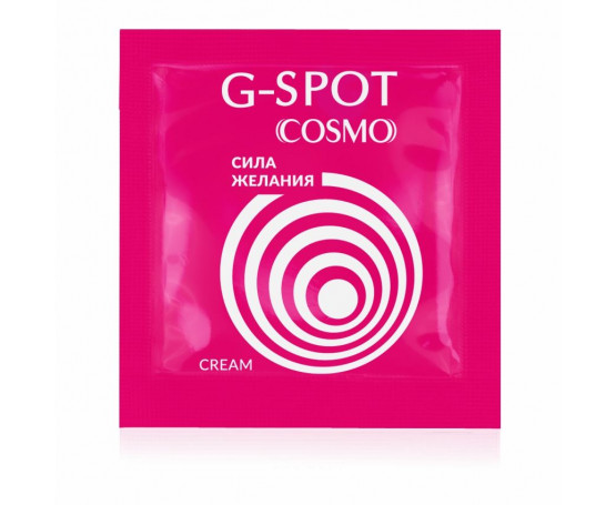 Стимулирующий интимный крем для женщин Cosmo G-spot - 2 гр.