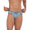 Серые трусы-джоки с цветочым принтом Avalon Jockstrap