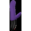 Фиолетовый пульсатор с клиторальным лепестком Bi Stronic Fusion - 21,5 см.