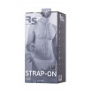 Телесный страпон на трусиках Realstick Jax - 17,9 см.