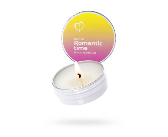 Массажная свеча «Romantic time - Париж» - 30 мл.