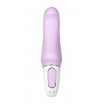 Сиреневый вибратор Satisfyer Charming Smile - 18,5 см.