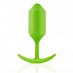 Лаймовая пробка для ношения B-vibe Snug Plug 3 - 12,7 см.