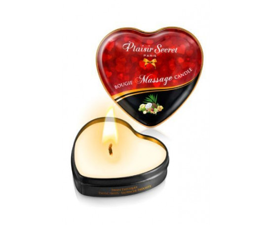 Массажная свеча с ароматом экзотических фруктов Bougie Massage Candle - 35 мл.