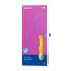 Жёлтый вибратор Satisfyer Yummy Sunshine - 22,5 см.