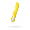 Жёлтый вибратор Satisfyer Yummy Sunshine - 22,5 см.
