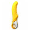 Жёлтый вибратор Satisfyer Yummy Sunshine - 22,5 см.