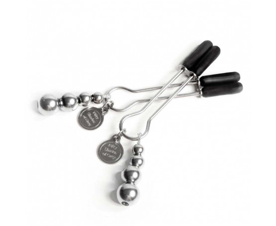Металлические зажимы на соски Adjustable Nipple Clamps