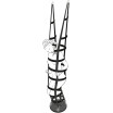 Подвесная клетка из ремешков Hanging strap cage