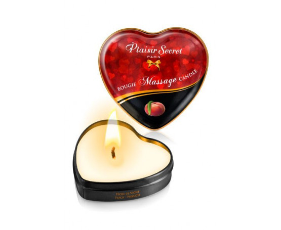 Массажная свеча с ароматом персика Bougie Massage Candle - 35 мл.