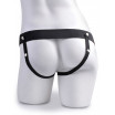 Телесный полый страпон с имитацией эякуляции 7.5  Hollow Squirting Strap-On with Balls - 21,6 см.