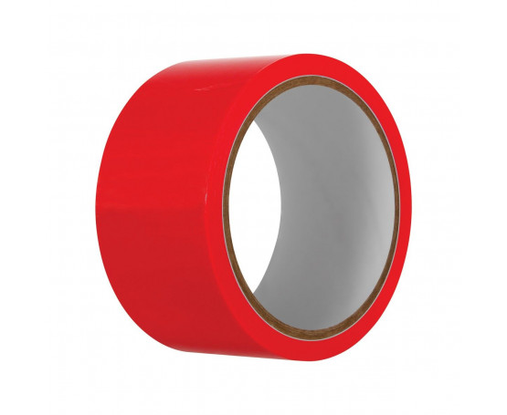 Красная лента для бондажа Red Bondage Tape - 20 м.