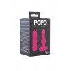 Розовая вибровтулка с  5 режимами вибрации POPO Pleasure - 10,5 см.