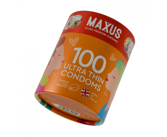 Ультратонкие презервативы Maxus Ultra Thin - 100 шт.