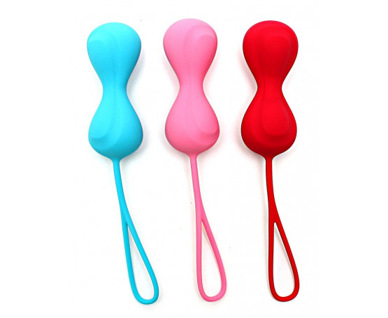 Набор из трёх двойных вагинальных шариков Satisfyer Power Balls