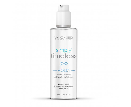 Увлажняющий лубрикант на водной основе Simply Timeless Aqua - 120 мл.